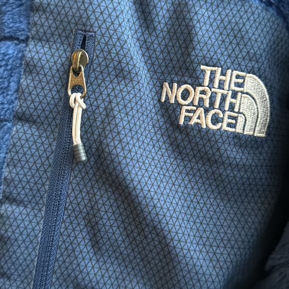 The North Face Men Summit Series Blue Fuzzy Fleece Full Zip Jacket - Size XL - Picture 7 of 12